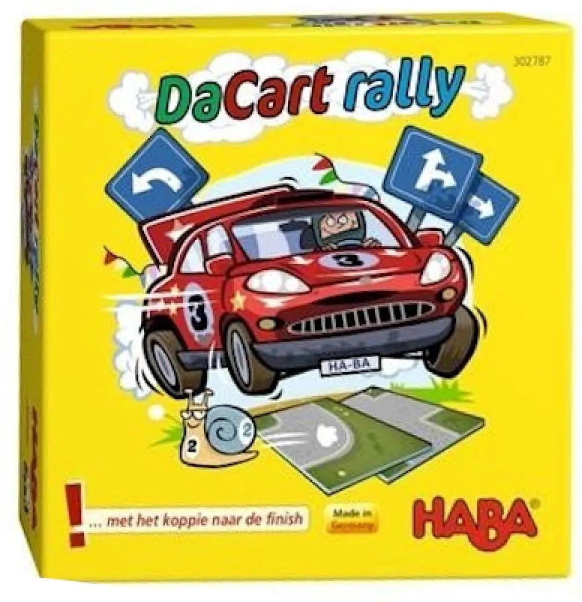 Haba Dacart Rally Memory- en Denkspel 4 Spelers