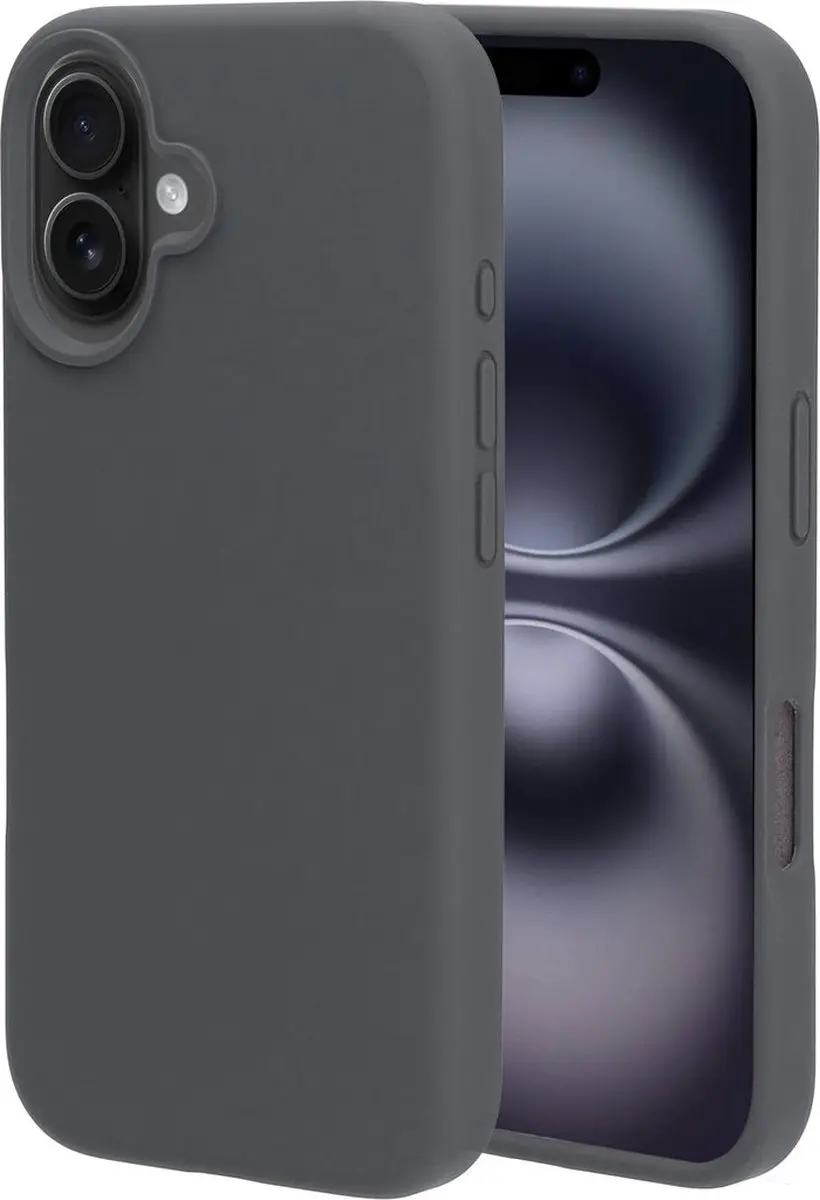 Mobiparts MP-127671 Hoesje iPhone 16 - Siliconen Grijs - afbeelding 6 van 6