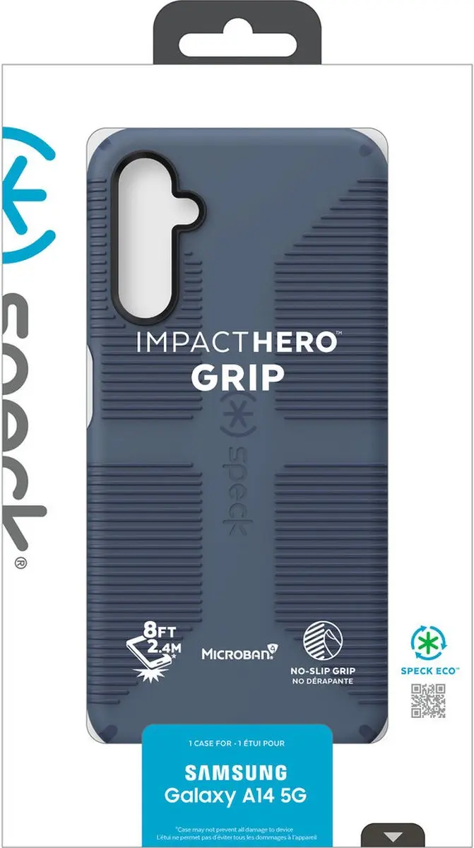 Speck Impact Hero 150350-3135 Hoesje - Blauw - afbeelding 6 van 6