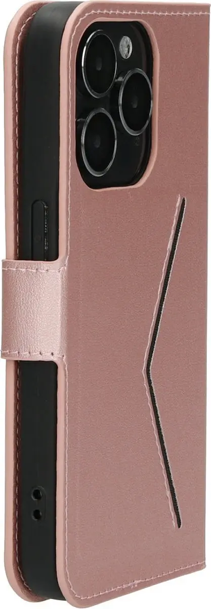 Mobiparts MP-124390 Hoesje iPhone 15 Pro - Wallet Roze