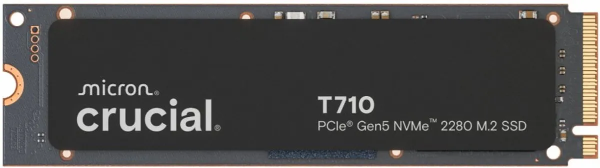 Crucial T710 CT1000T710SSD8 M.2 Gen5 SSD 1TB - afbeelding 6 van 6