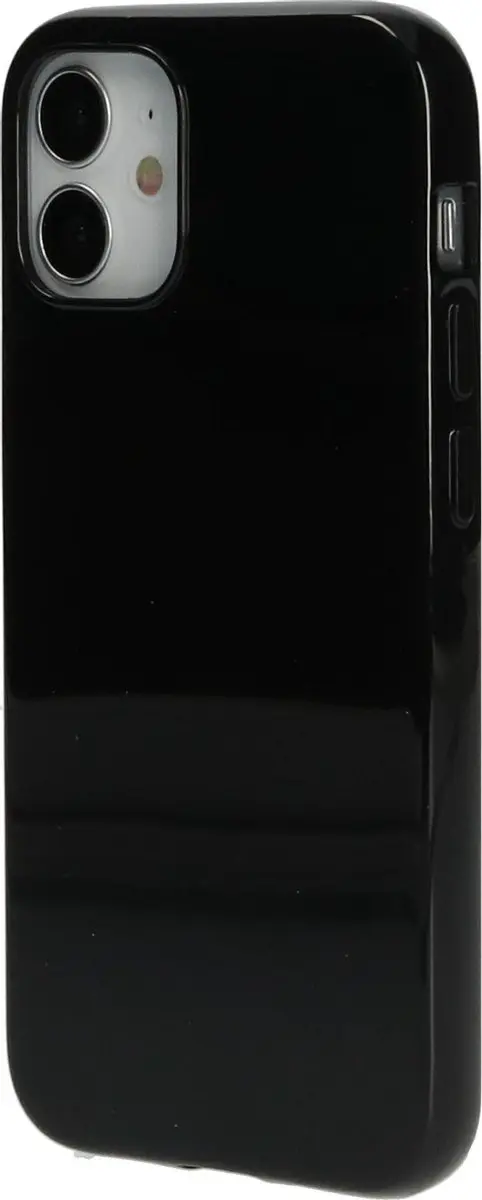 Mobiparts MP-108511 Hoesje iPhone 12 Mini - Zacht TPU - Zwart