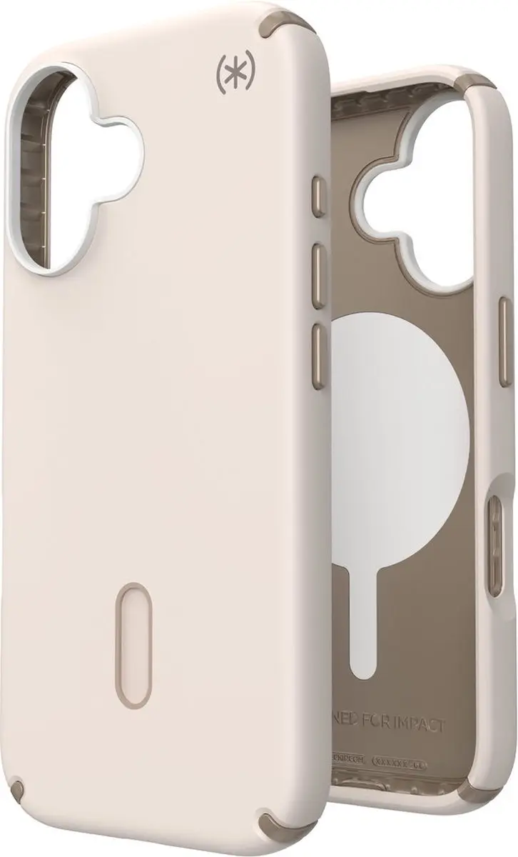 Speck Presidio2 Pro 150688-3214 Hoesje - iPhone 16 - Wit - afbeelding 6 van 6