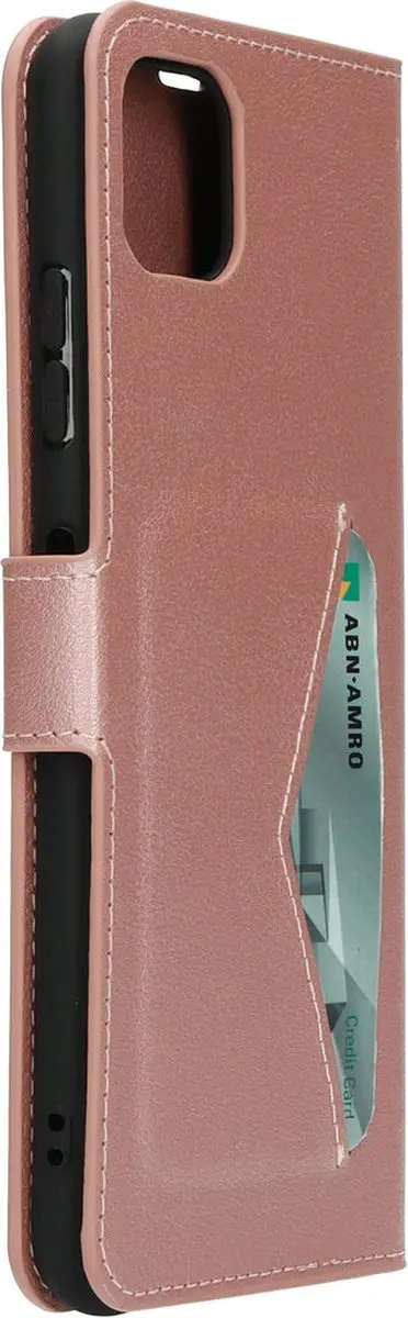 Mobiparts MP-121035 Hoesje Samsung Galaxy A22 5G - Wallet Roze - afbeelding 6 van 6