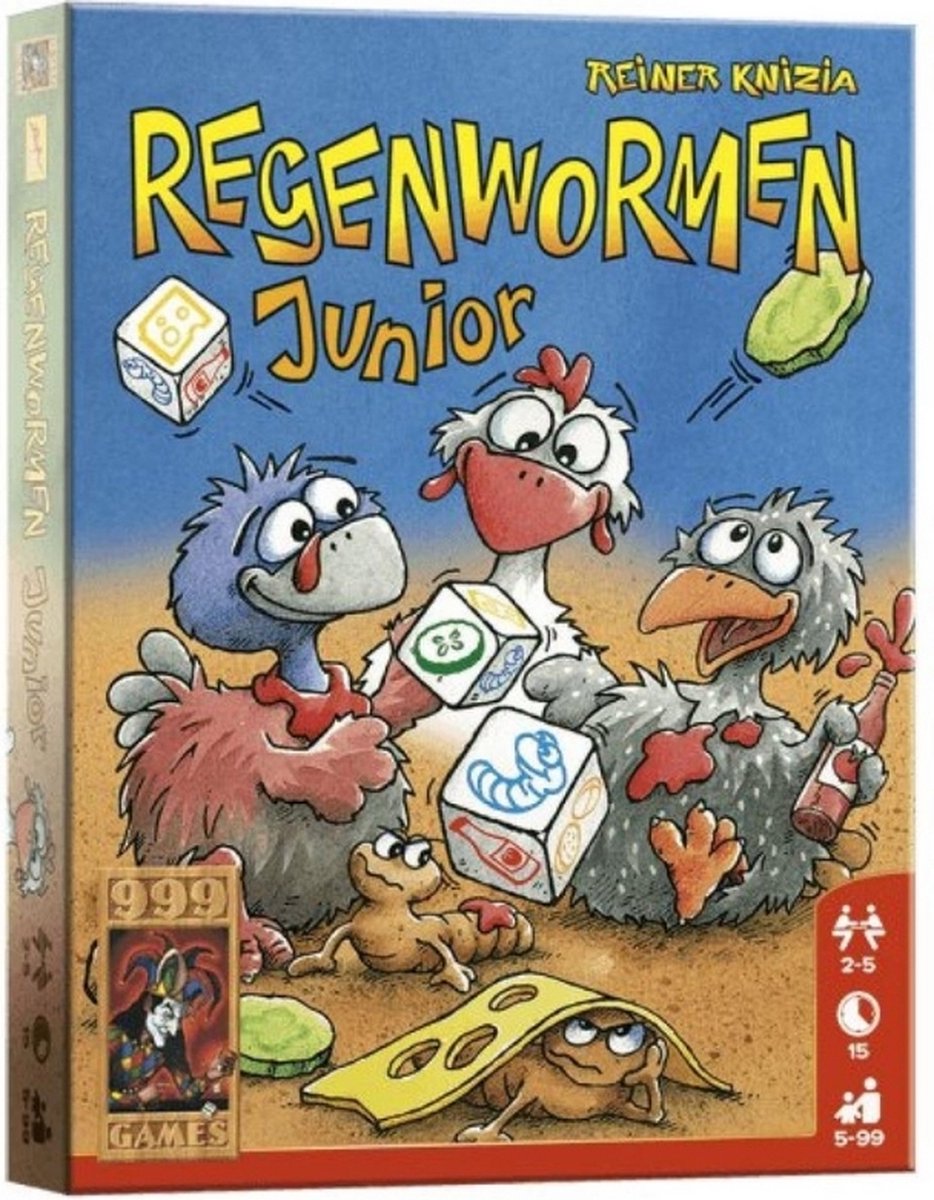 Spellenbundel - 2 Stuks - Regenwormen Junior  & 30 seconds junior