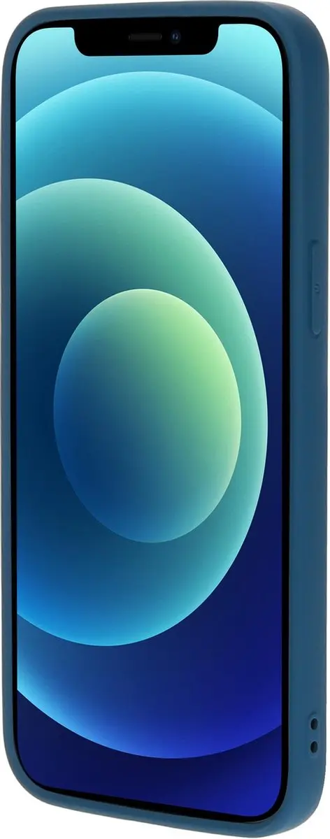 Mobiparts Hoesje iPhone 12 Mini Siliconen - Blauw - MP-108467 - afbeelding 6 van 6