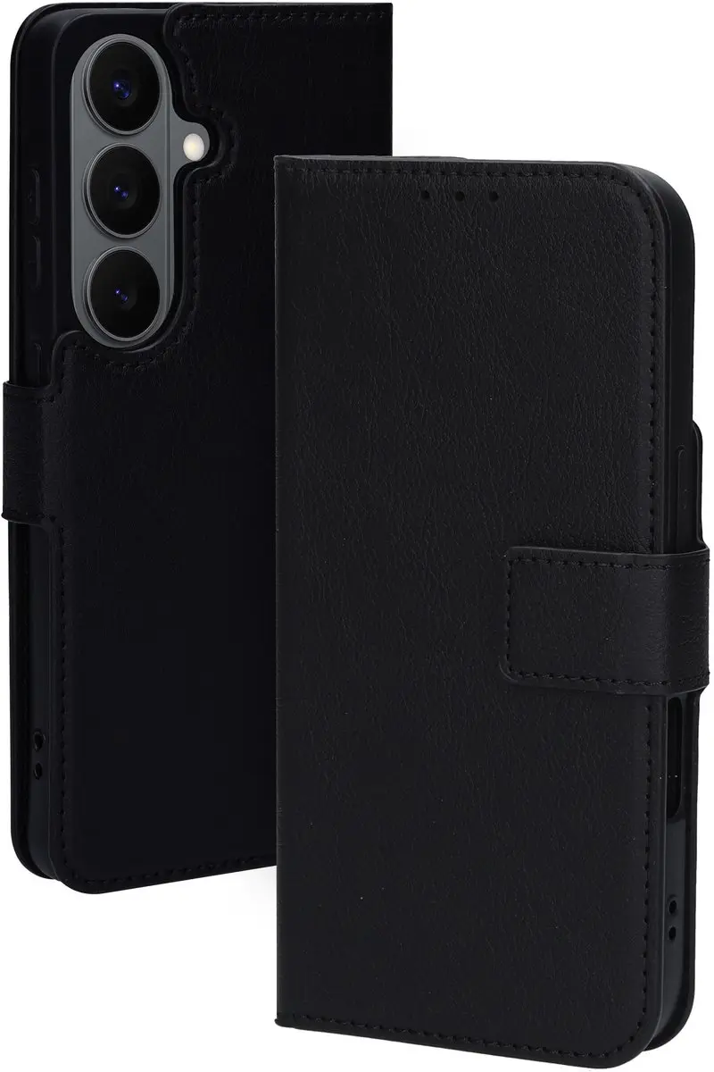 Mobiparts MP-131534 Hoesje Samsung Galaxy S26 - Wallet/Eco Leer - Zwart