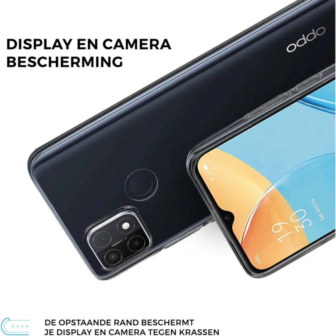 Mobiparts Classic TPU Hoesje MP-5000443 Oppo A15 - Transparant