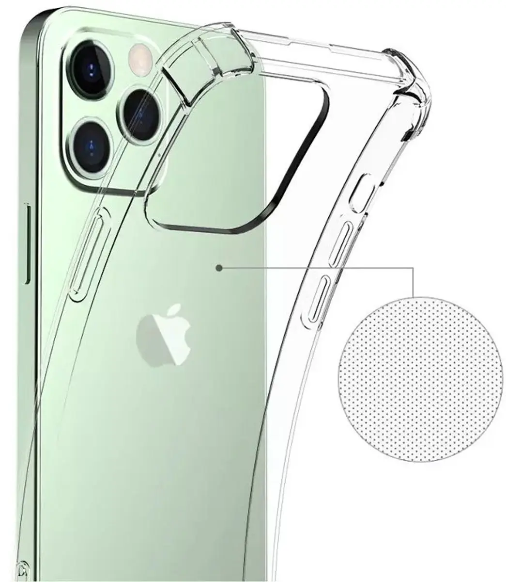 MobiQ Clear Rugged Hoesje 13-02912 - iPhone 15 Pro Max