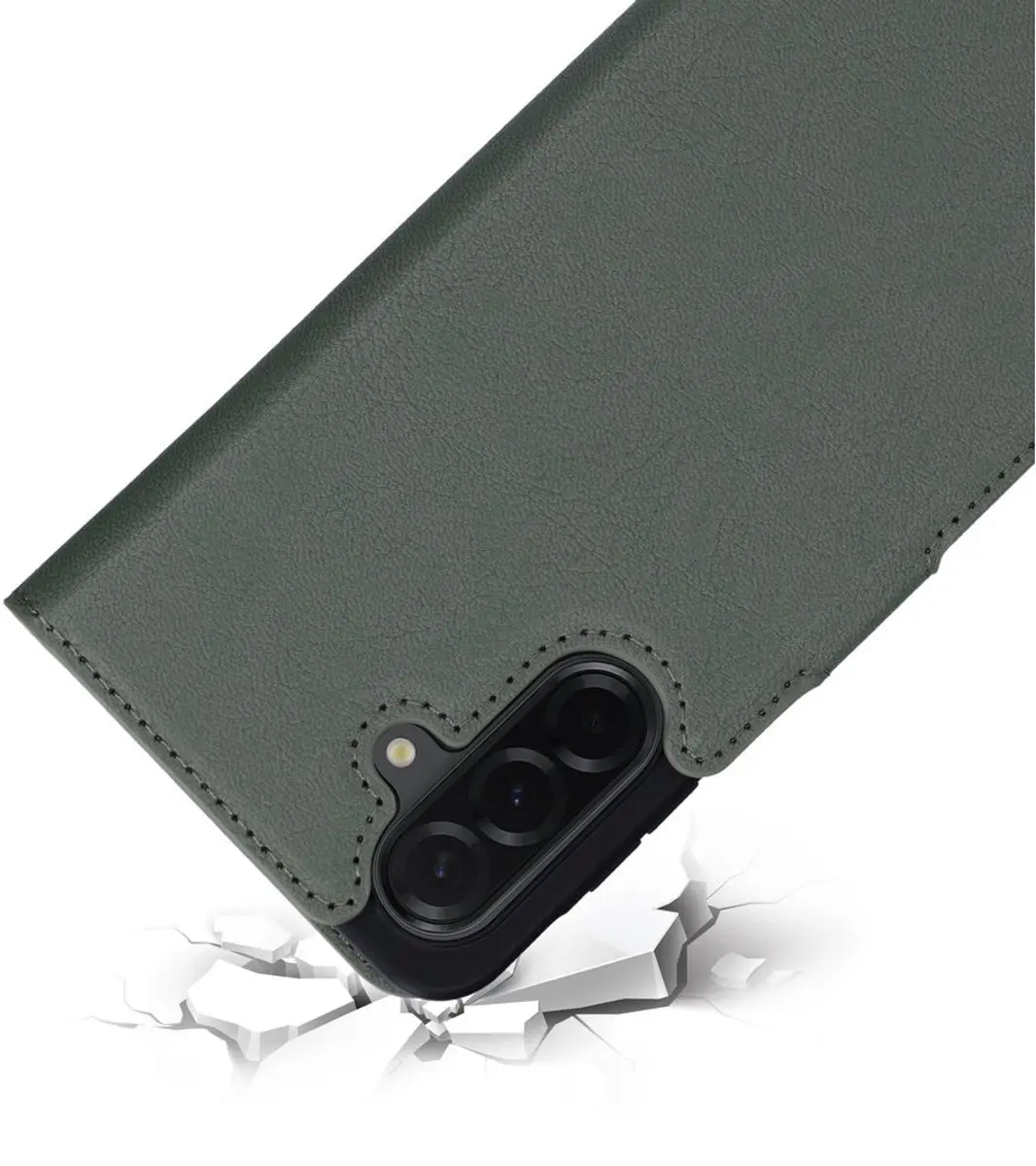 Mobiparts MP-128753 Hoesje Samsung Galaxy A26 - Wallet - Groen