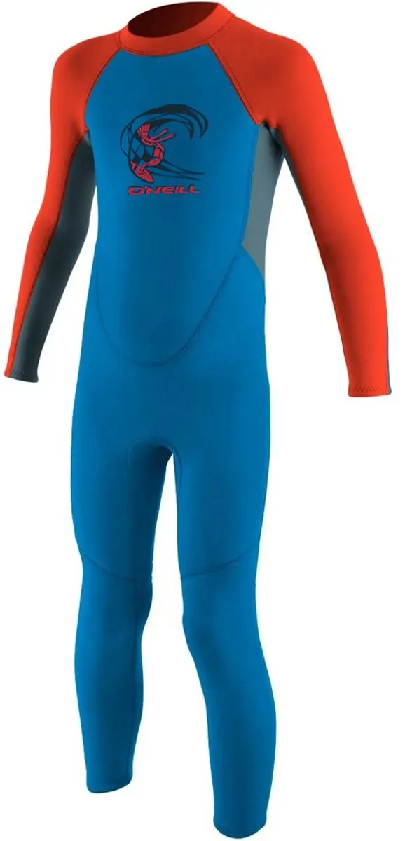 O'Neill Peuter Reactor 2mm Wetsuit - 04 - Blauw/Zwart/Rood