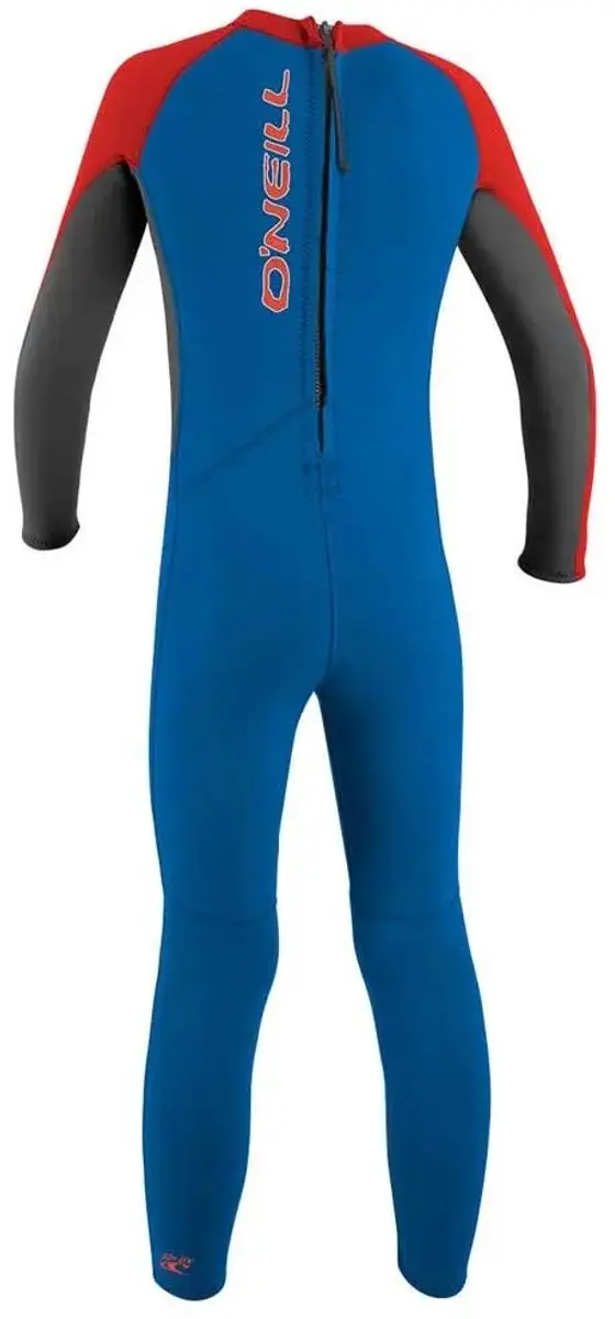 O'Neill Peuter Reactor 2mm Wetsuit - 04 - Blauw/Zwart/Rood