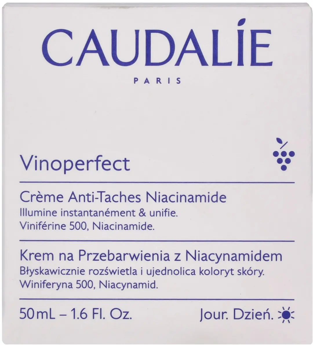 Caudalie Vinoperfect Dagcrème met Niacinamide 50ml