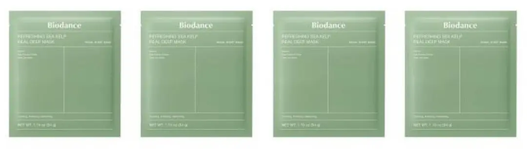 Biodance Refreshing Sea Kelp Mask Set