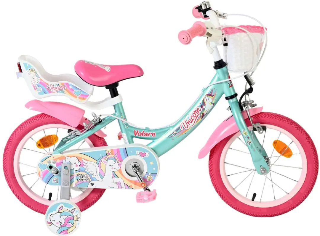 Volare Unicorn Kinderfiets 14"