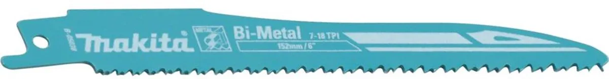 Makita B-05038 Reciprozaagblad - Metaal/Kunststof - 5 Stuks
