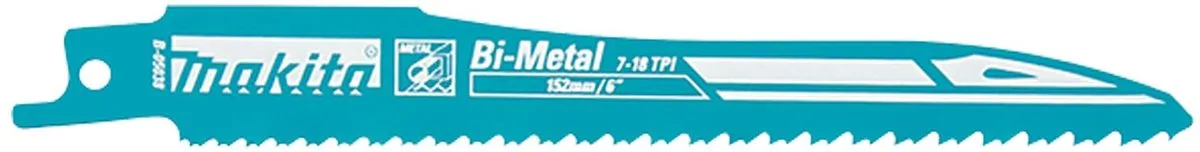 Makita B-05038 Reciprozaagblad - Metaal/Kunststof - 5 Stuks