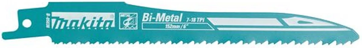 Makita B-05038 Reciprozaagblad - Metaal/Kunststof - 5 Stuks