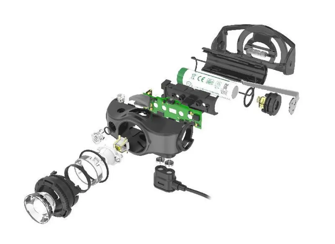 Ledlenser MH5 Hoofdlamp - 400 Lumen - Oplaadbaar - Zwart/Grijs
