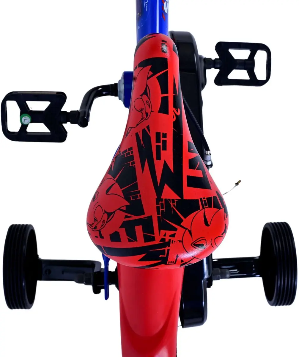 Volare Turbo Crew Kinderfiets 12" - Jongens - Blauw/Rood