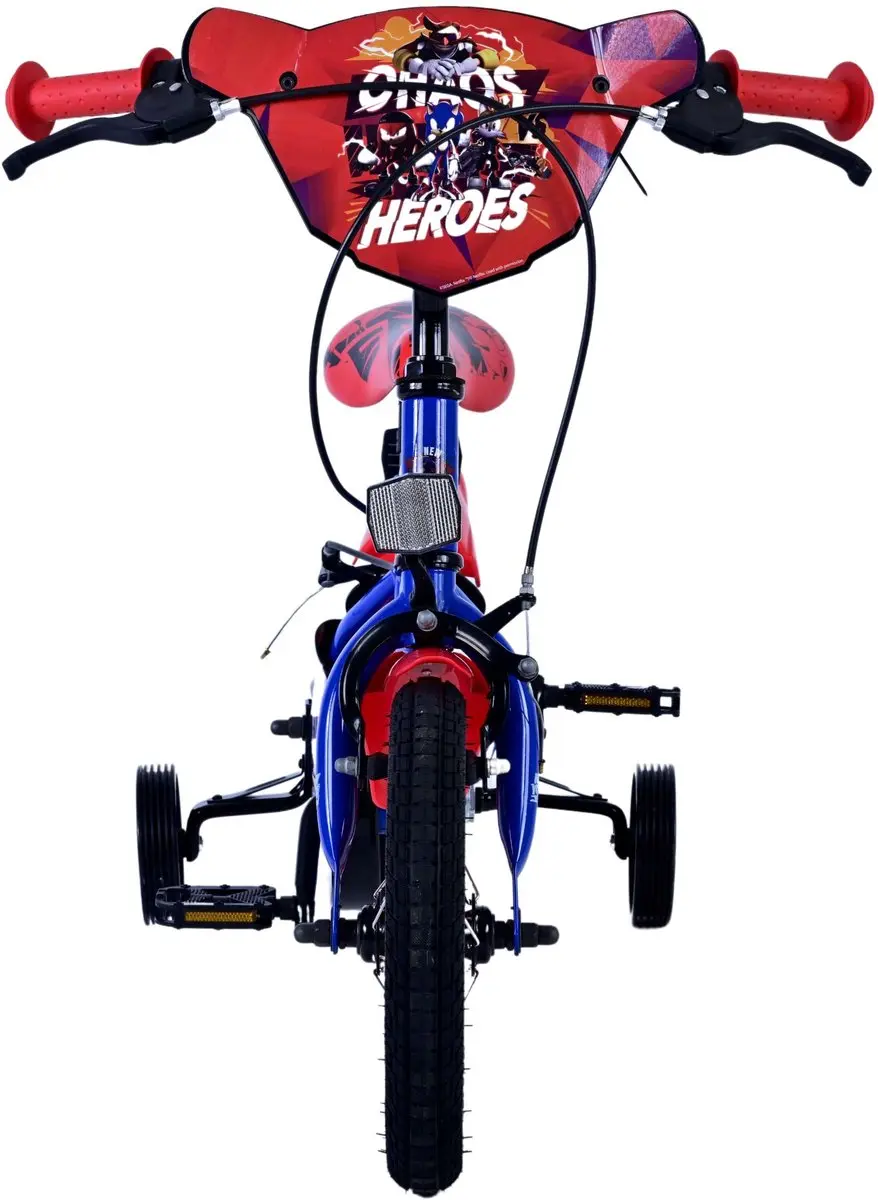 Volare Turbo Crew Kinderfiets 12" - Jongens - Blauw/Rood