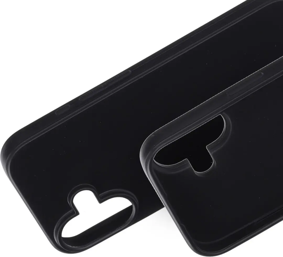 Mobiparts MP-127185 Hoesje iPhone 16 - Zacht TPU - Zwart