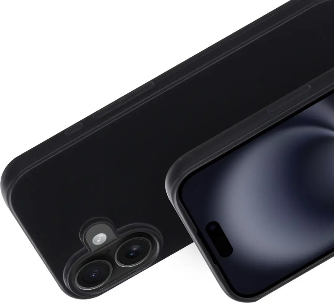 Mobiparts MP-127185 Hoesje iPhone 16 - Zacht TPU - Zwart
