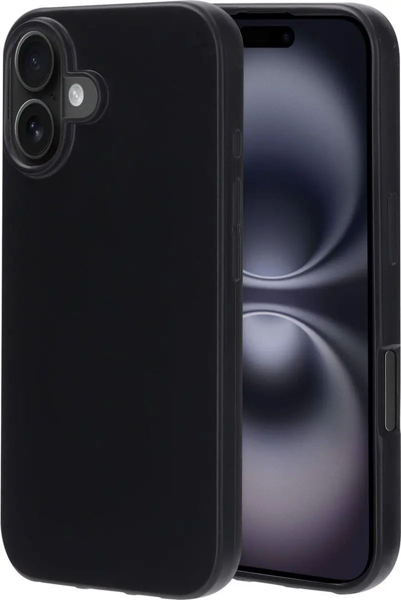 Mobiparts MP-127185 Hoesje iPhone 16 - Zacht TPU - Zwart - afbeelding 6 van 6