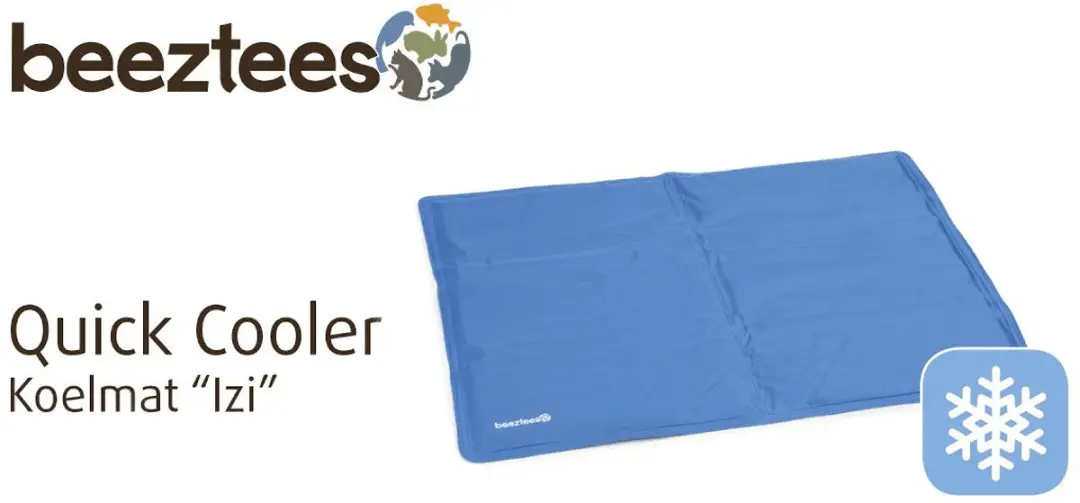 Beeztees Quick Cooler Koelmat Izi Hondenmat - 95x75cm - Blauw