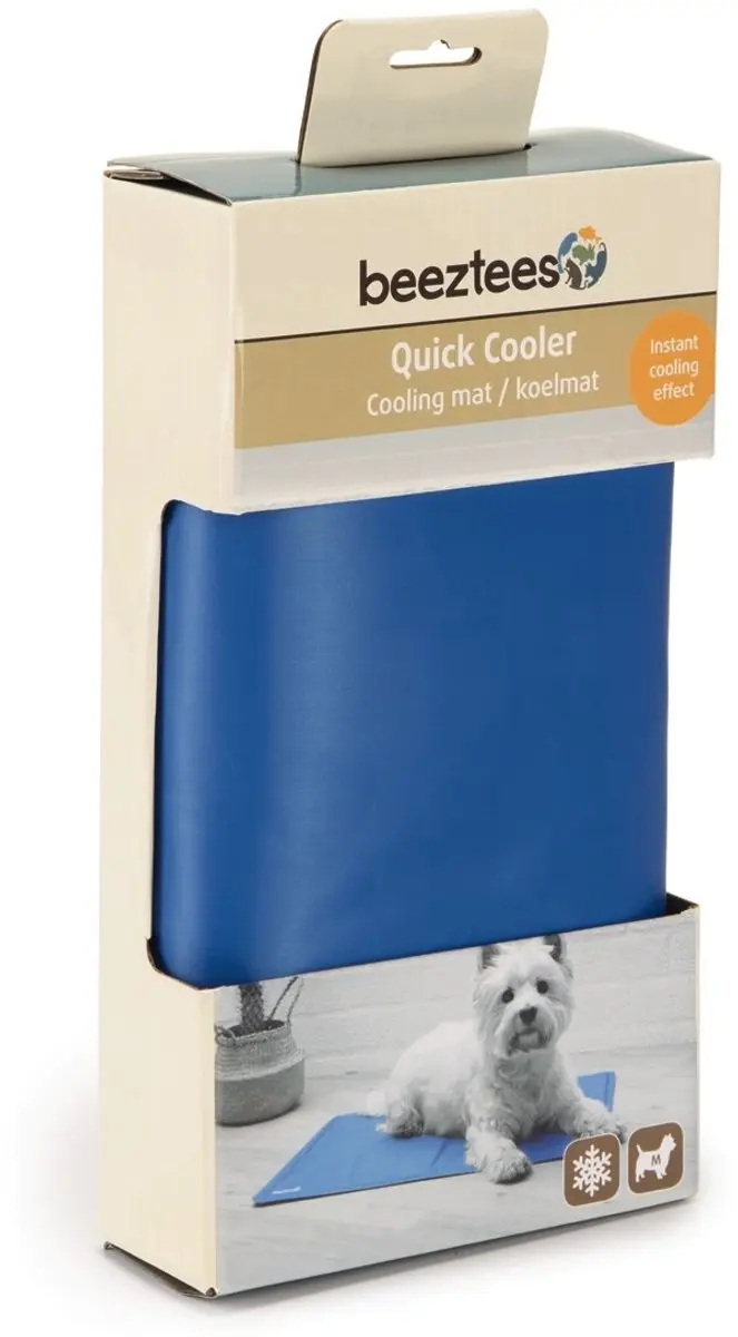 Beeztees Quick Cooler Koelmat Izi Hondenmat - 95x75cm - Blauw