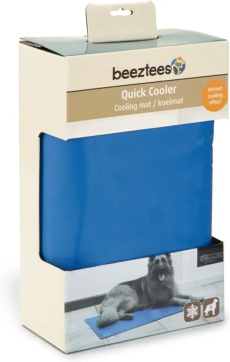 Beeztees Quick Cooler Koelmat Izi Hondenmat - 95x75cm - Blauw