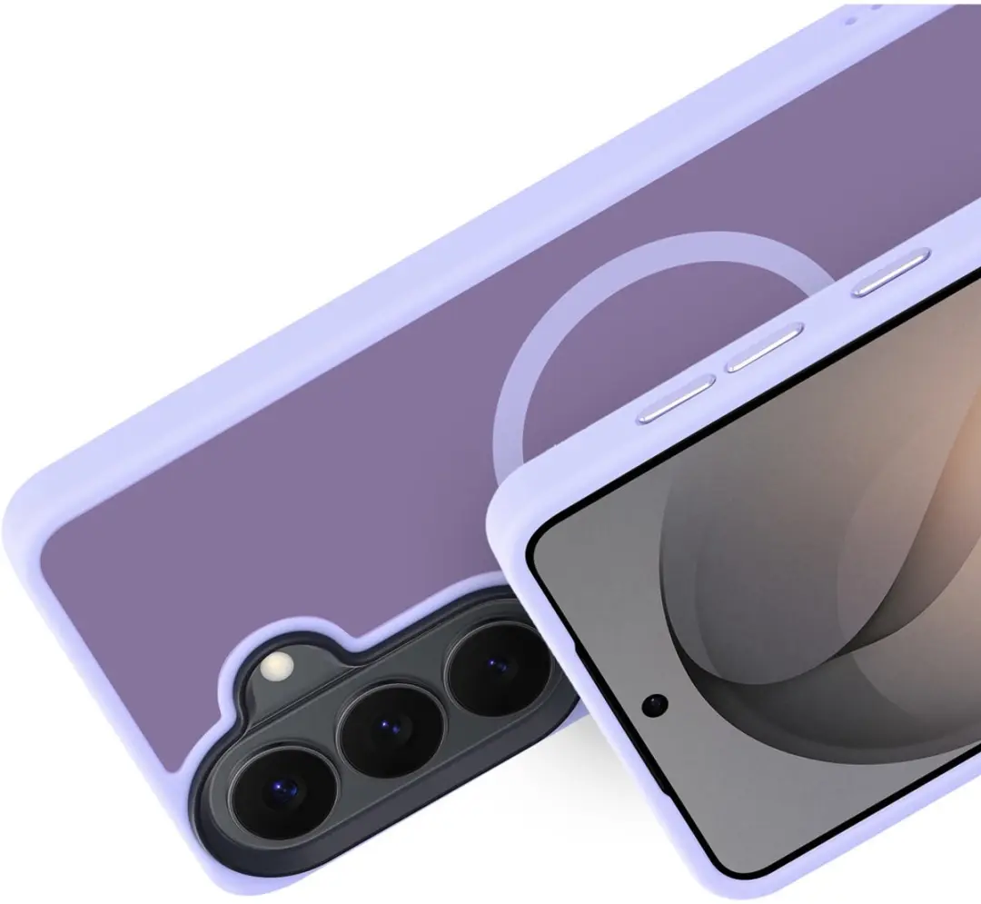 Mobiparts Hoesje Samsung Galaxy S26 MagSafe - Roze Paars MP-31546