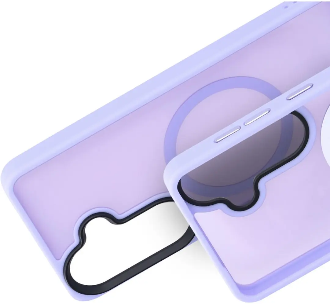 Mobiparts Hoesje Samsung Galaxy S26 MagSafe - Roze Paars MP-31546