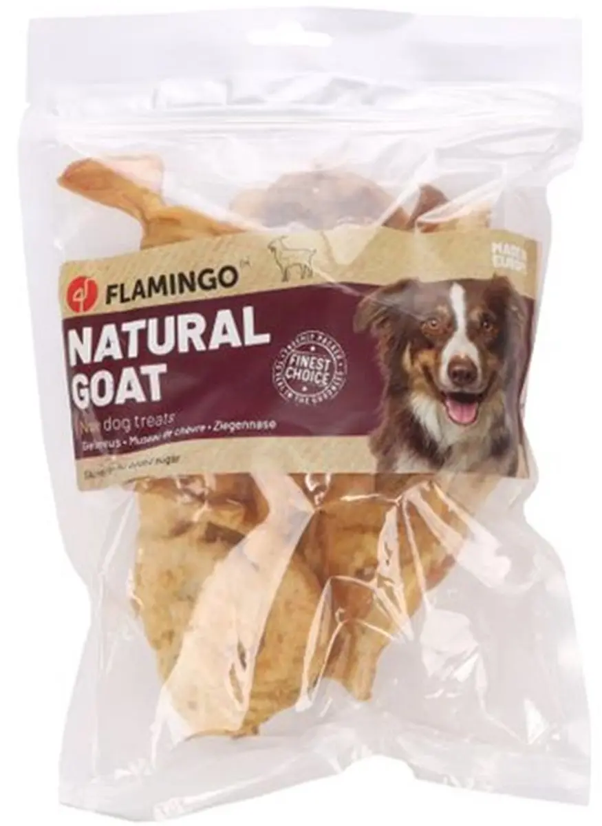 Flamingo Nature Snack Geitenneus 150g