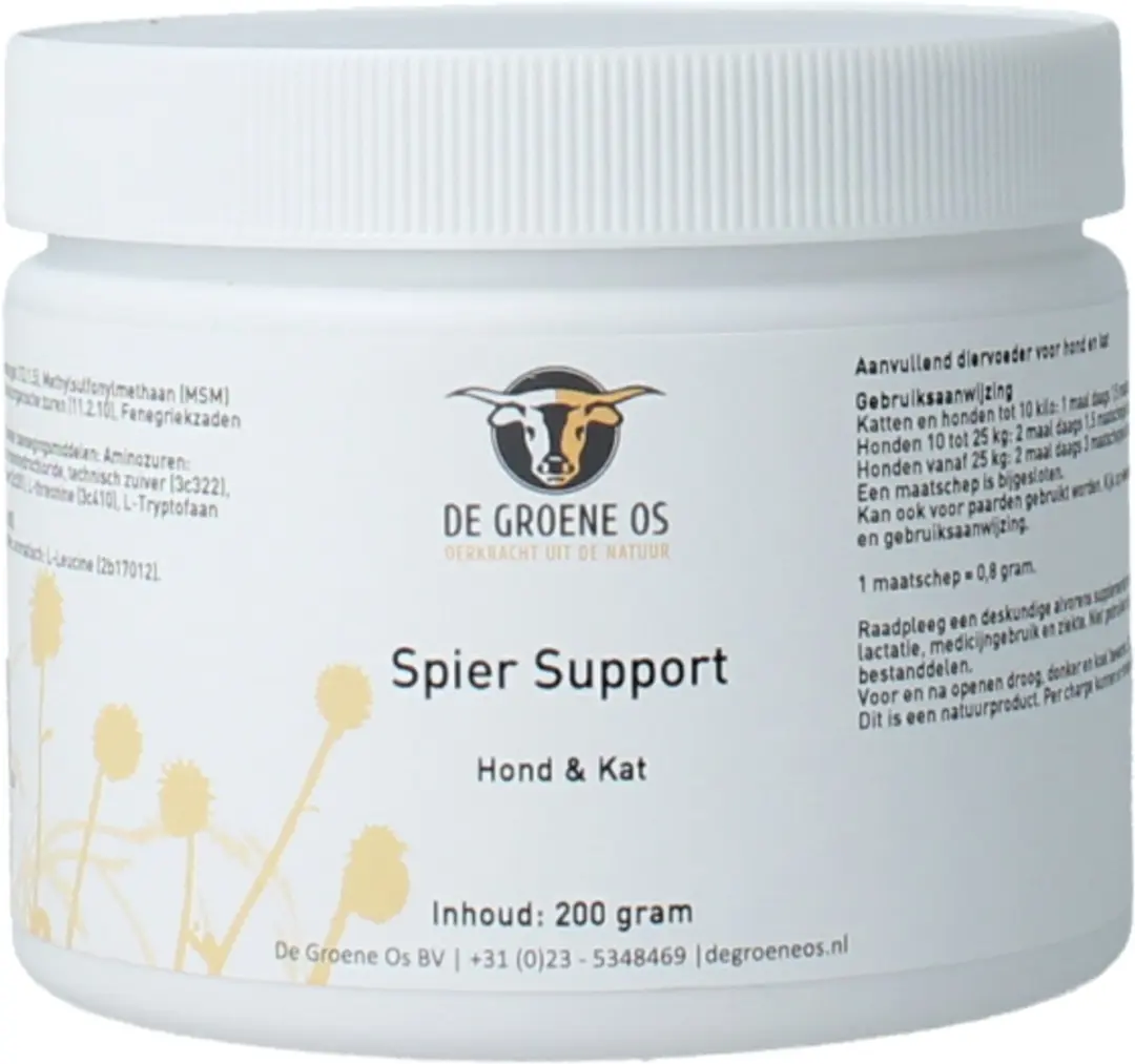 Vitals De Groene Os Spiersupport 200g