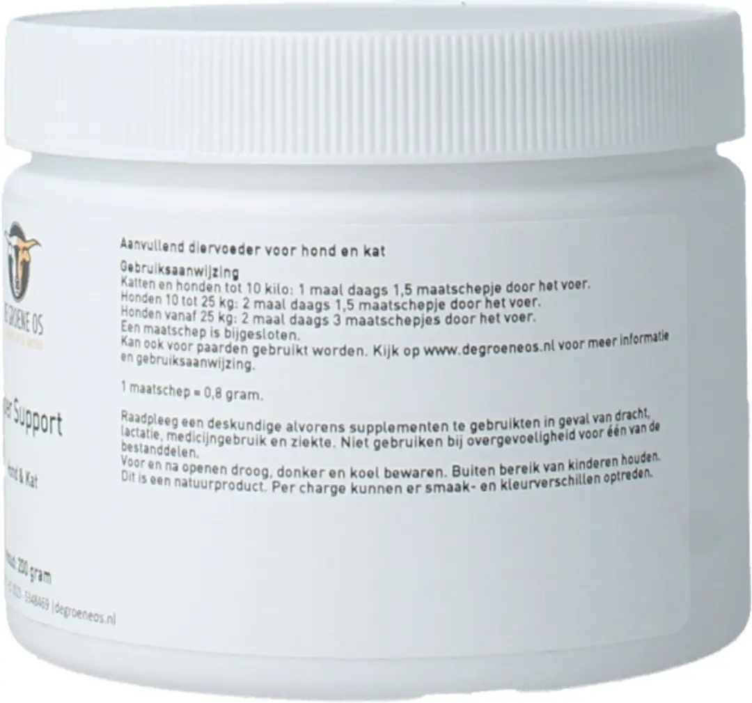Vitals De Groene Os Spiersupport 200g
