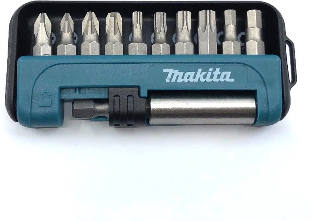Makita D-65006 Bitset 11-delig - Kunststof/Hout