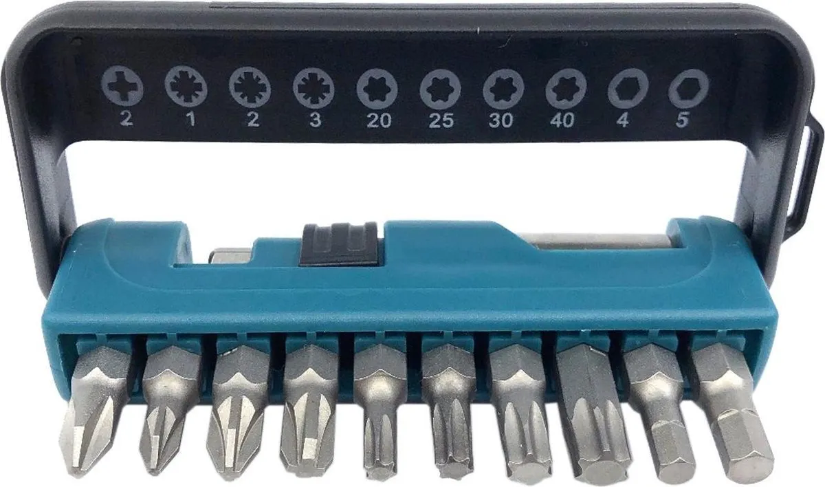 Makita D-65006 Bitset 11-delig - Kunststof/Hout