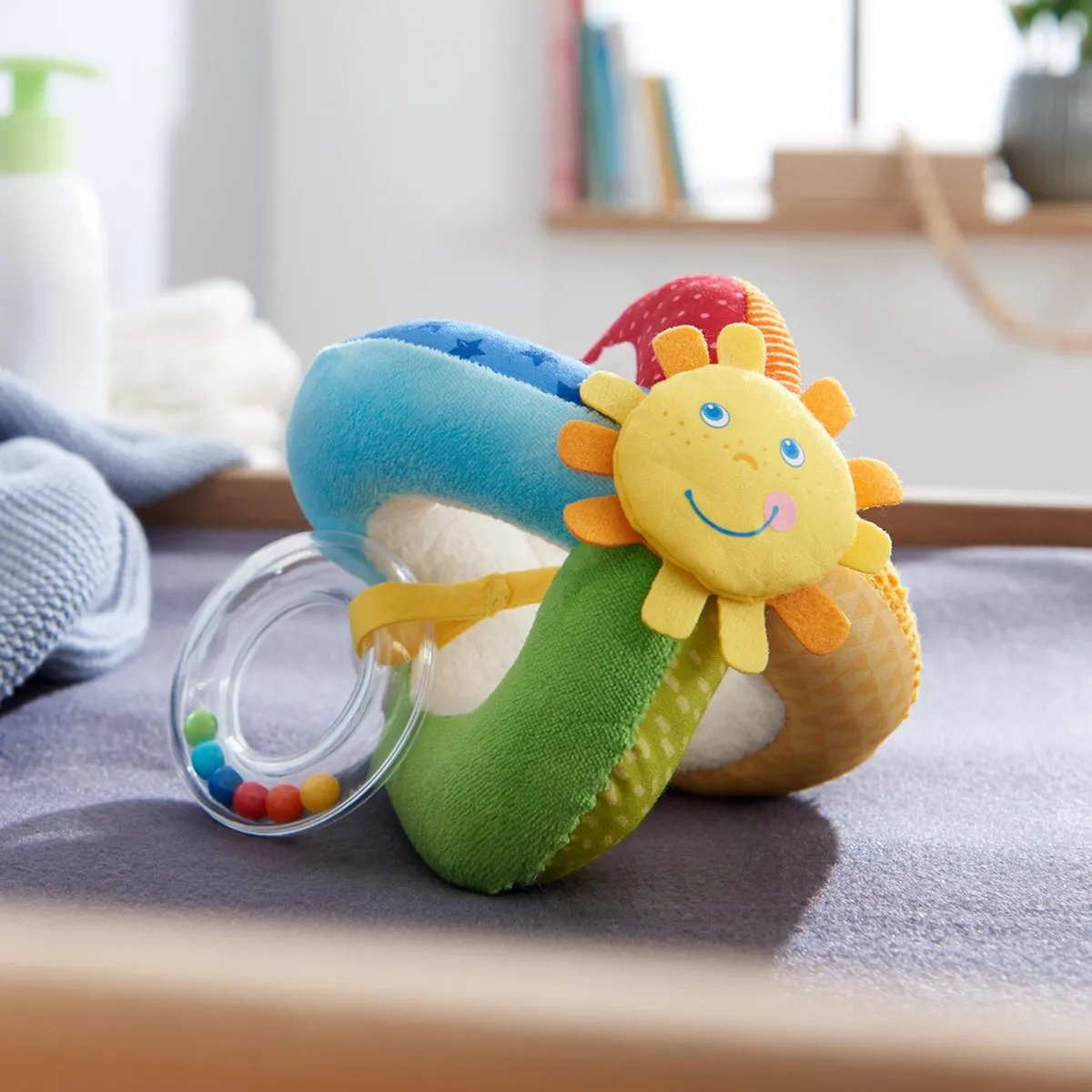 Haba Stoffen Bal Regenboogwereld - Meerkleurig