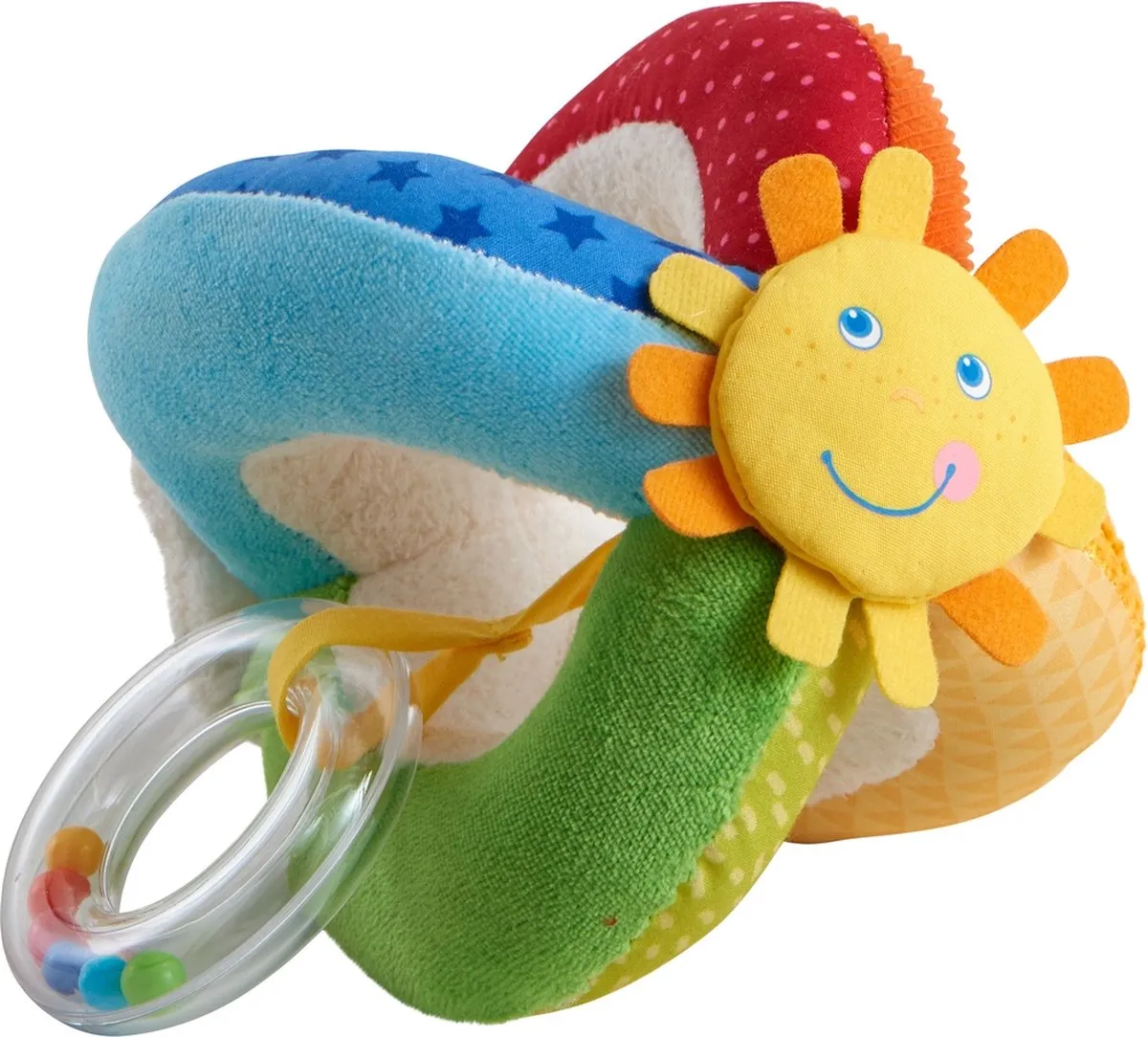 Haba Stoffen Bal Regenboogwereld - Meerkleurig