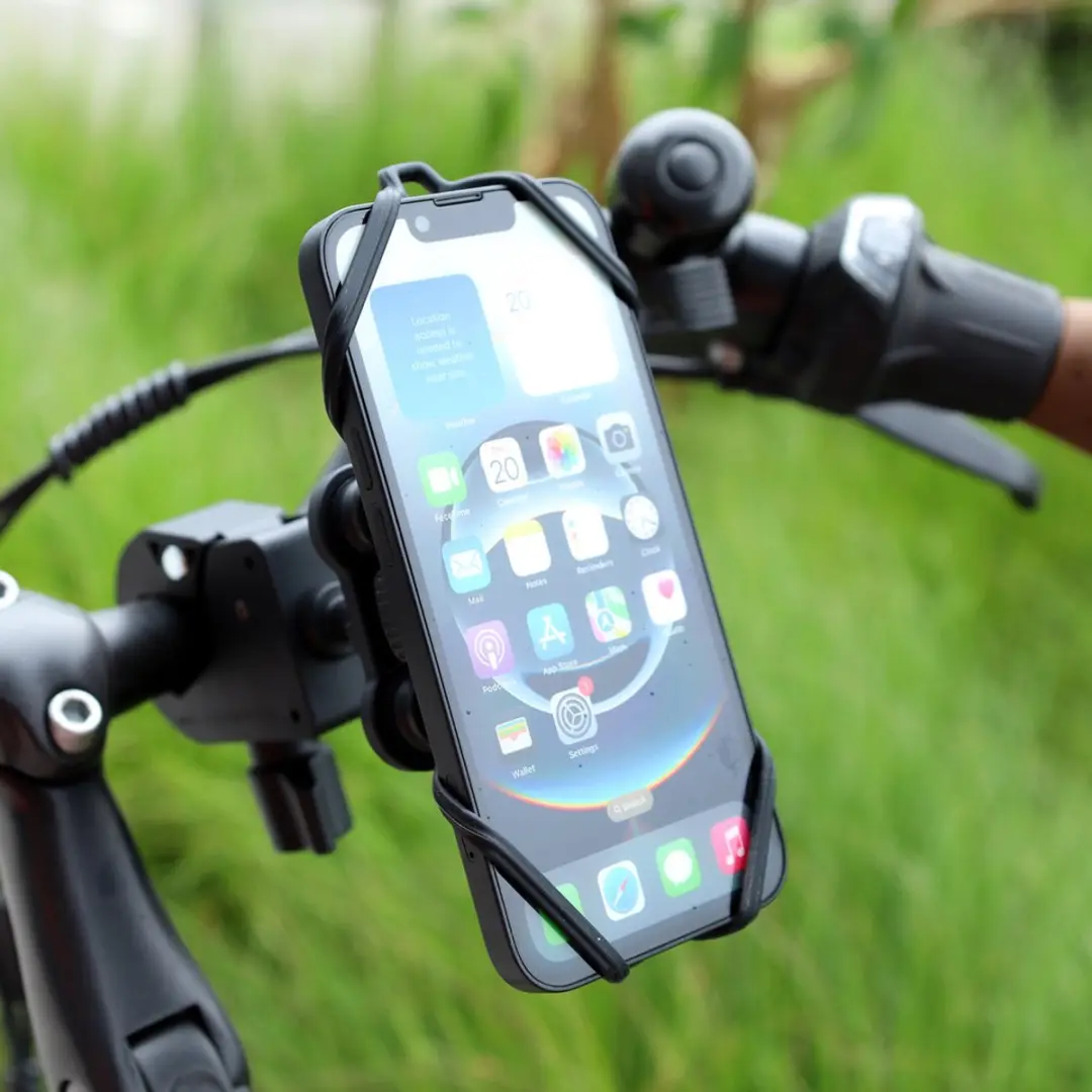 Mobiparts Universal Bike Holder II MP-130361 - Zwart - afbeelding 6 van 6