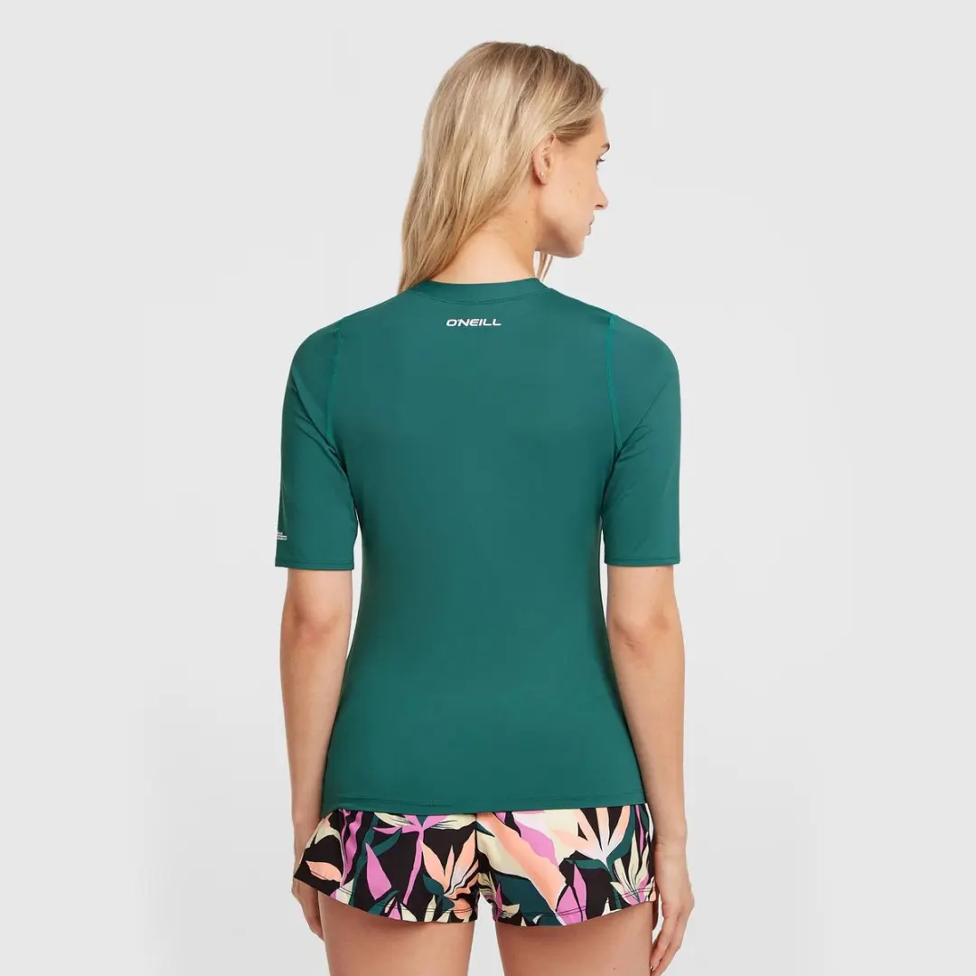 O'Neill Surfshirt Vrouwen - Maat S - Groen/Blauw - afbeelding 6 van 6