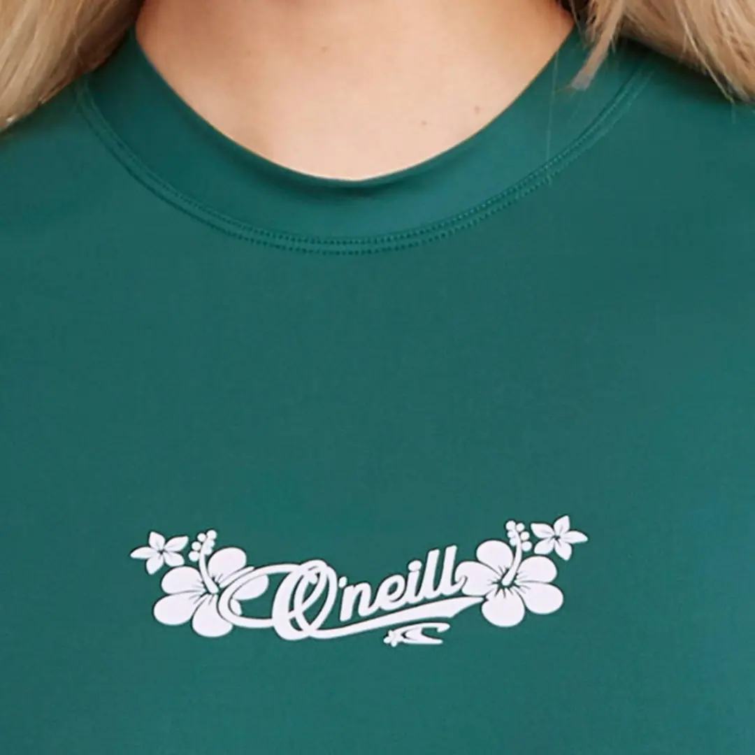 O'Neill Surfshirt Vrouwen - Maat S - Groen/Blauw