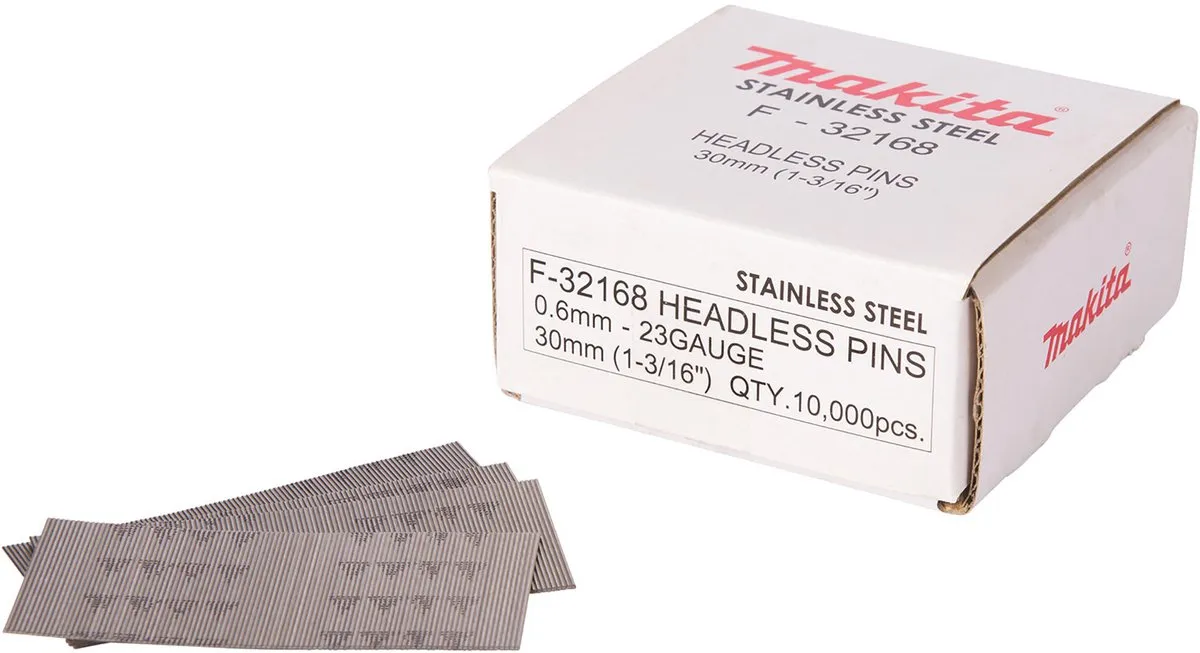Makita F-32168 Pinnen 30mm RVS - afbeelding 6 van 6