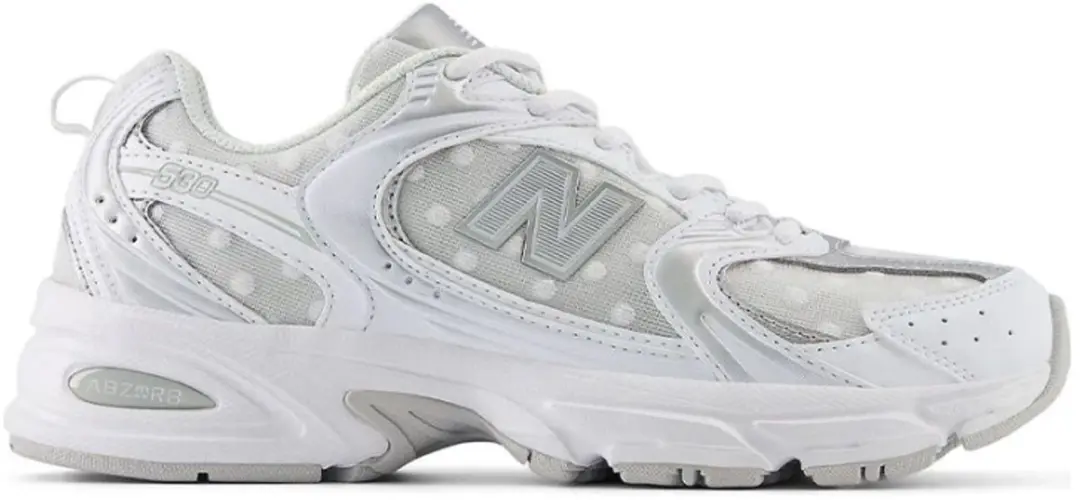 New Balance 530 U530HFW - Wit/Zilver - Maat 45