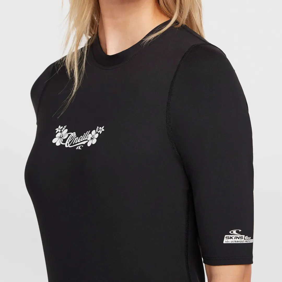 O'Neill Surfshirt Vrouwen M - UV-shirt Zwart