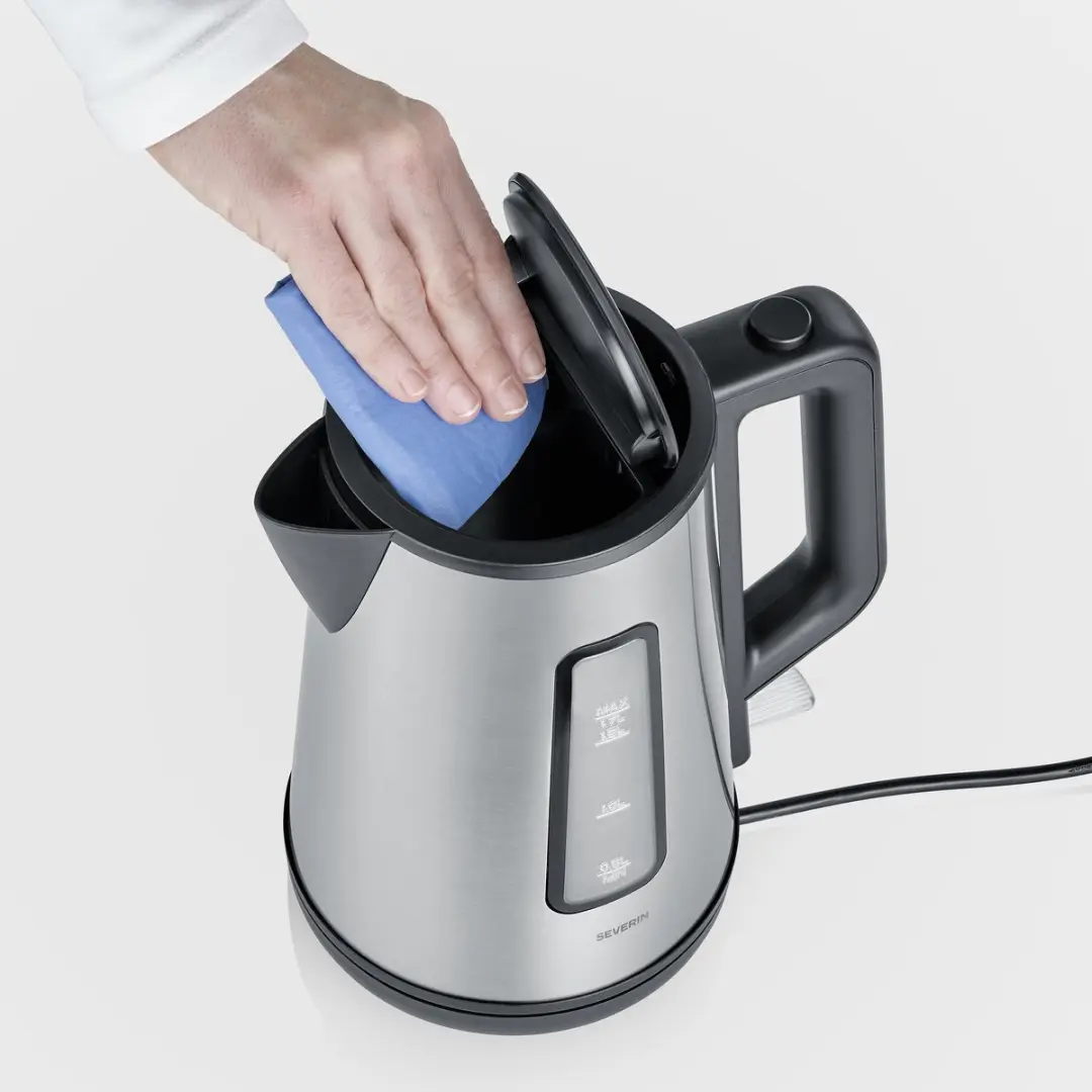 Severin WK 9372 Waterkoker 1,7L 2200W - RVS/Zwart
