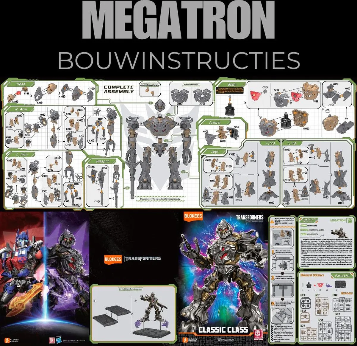 Hasbro Transformers Megatron Decepticons - 12.5cm