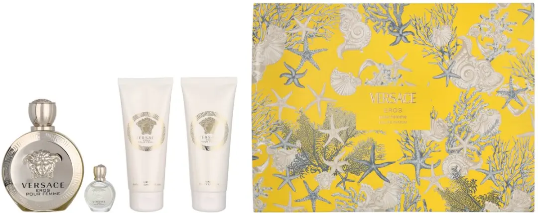 Versace Eros Pour Femme Geschenkset - 305ml (4x)