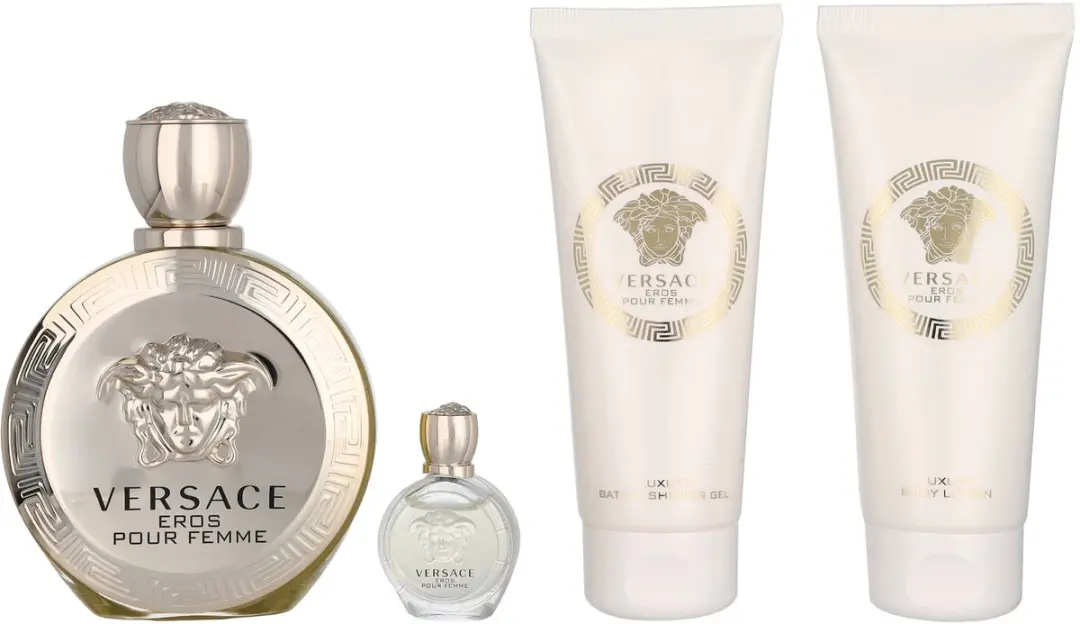 Versace Eros Pour Femme Geschenkset - 305ml (4x)